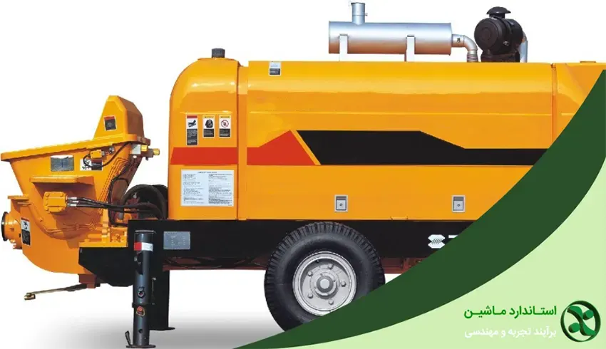 پمپ بتن ثابت