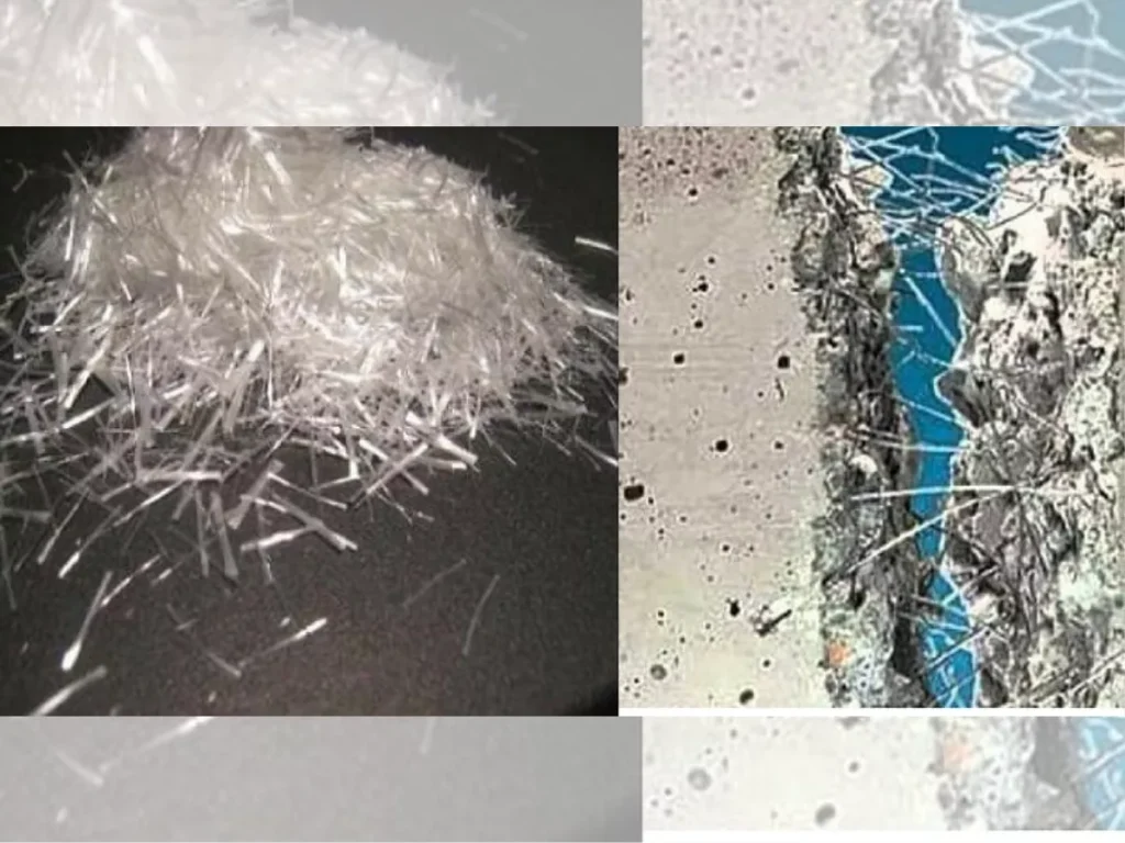 تعریف الیاف شیشه در بتن